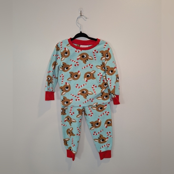💙 2 for 15 💙 Fleece Rudolph Holiday Pyjamas | Christmas - Picture 1 of 6
